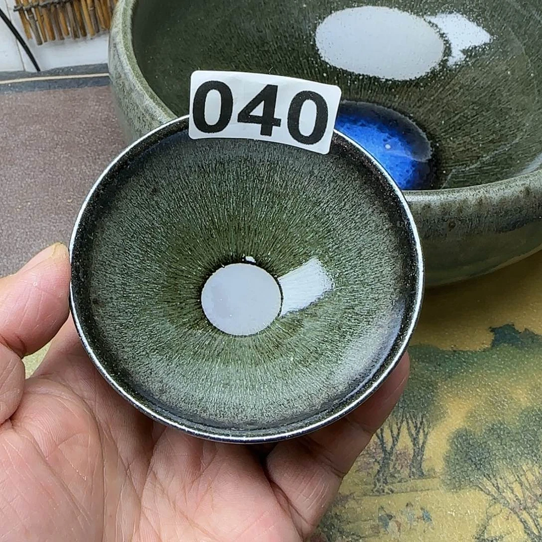 茶盏建盏杯主人杯龙窑柴烧