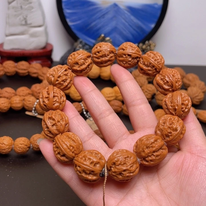 文玩核桃吊坠啊*核桃手串