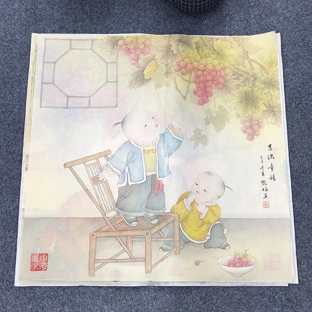 国画纯手绘作品欣赏