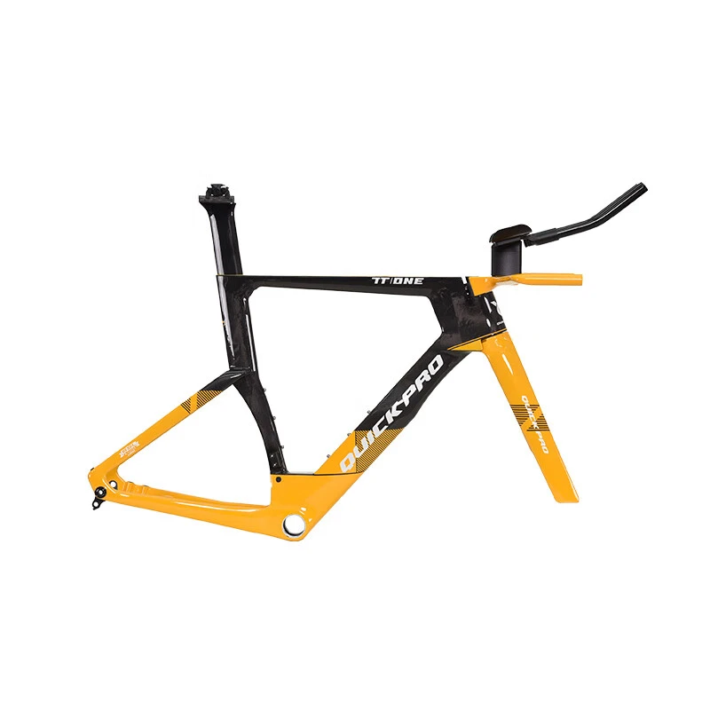 QUICKANYONECANRACE快客TT ONE车架 TT计时车T1100碳纤维一体车架