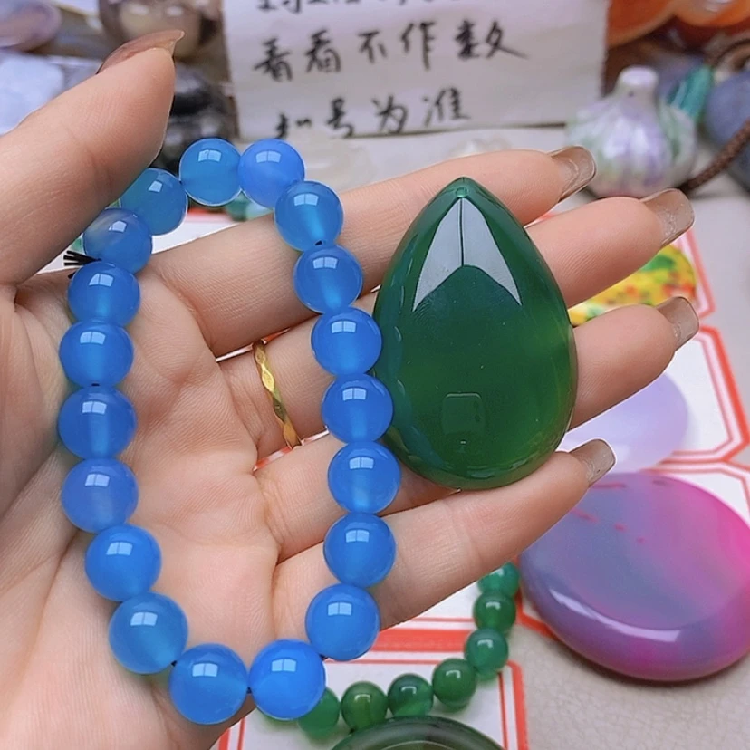 【闪购商品】未镶嵌玛瑙/玉髓珠宝半成品王*