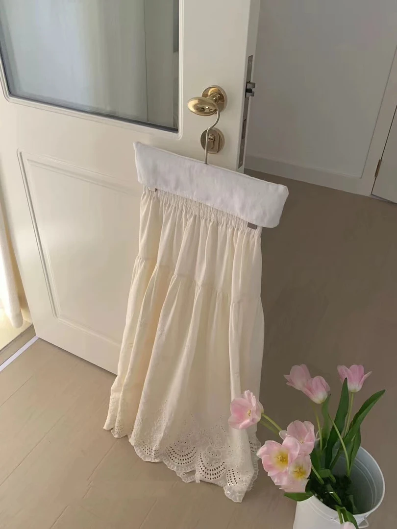 71010 韩系重工蕾丝半裙（裙长88 125斤内）