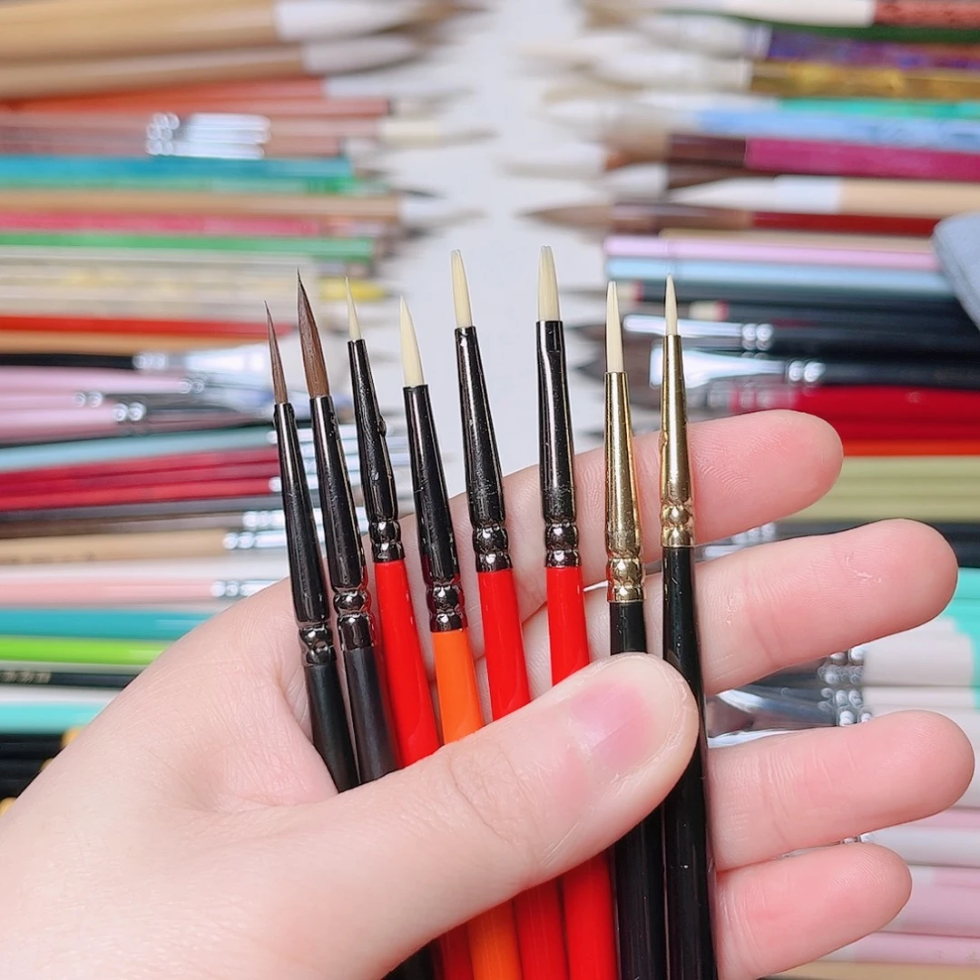 一****艺笔轩画笔组合8支