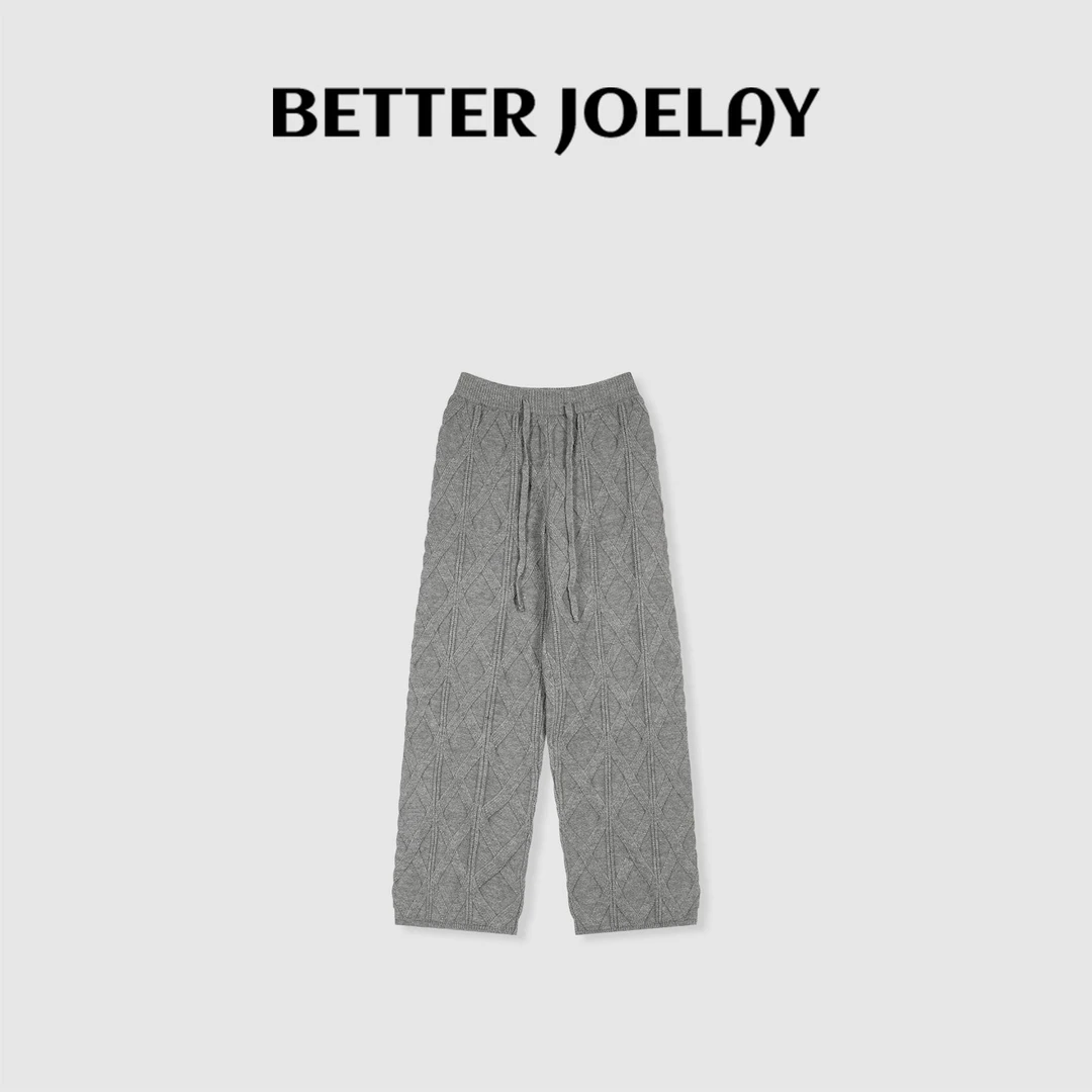BETTER JOELAY-【山月时光】时尚宽松休闲裤百搭休闲风LL5366