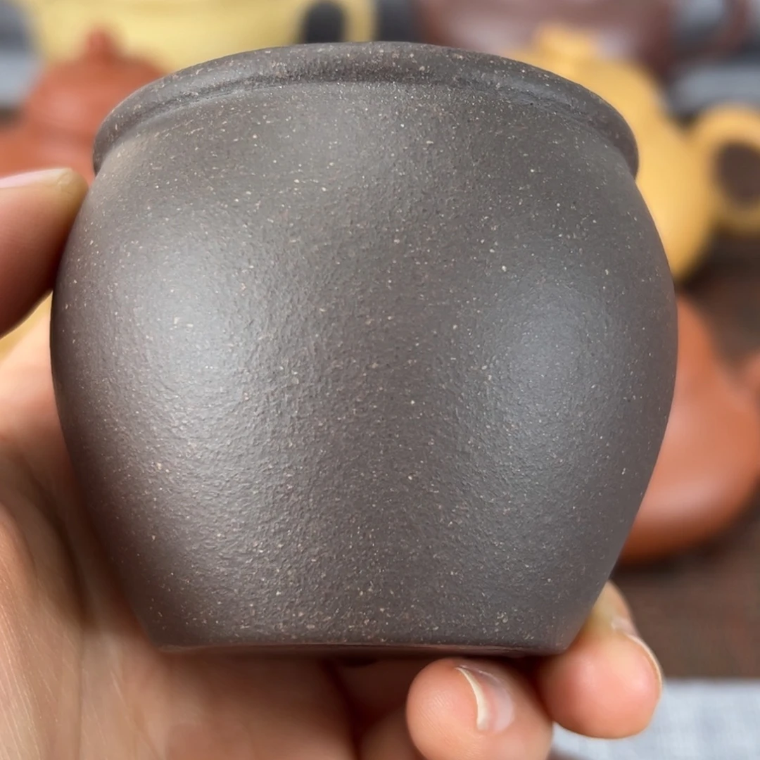 紫砂茶壶千玺矿料杯