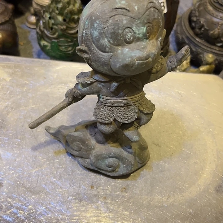 ^***～黄铜摆件，文房工艺品摆件