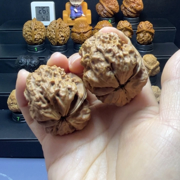 吊坠文玩核桃飞蟾核桃