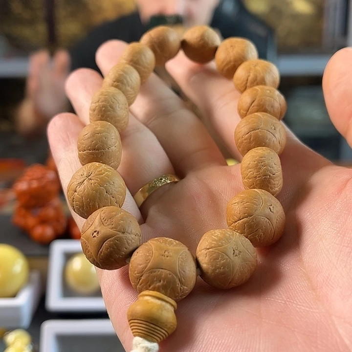 麒麟眼菩提吊坠麒麟手持