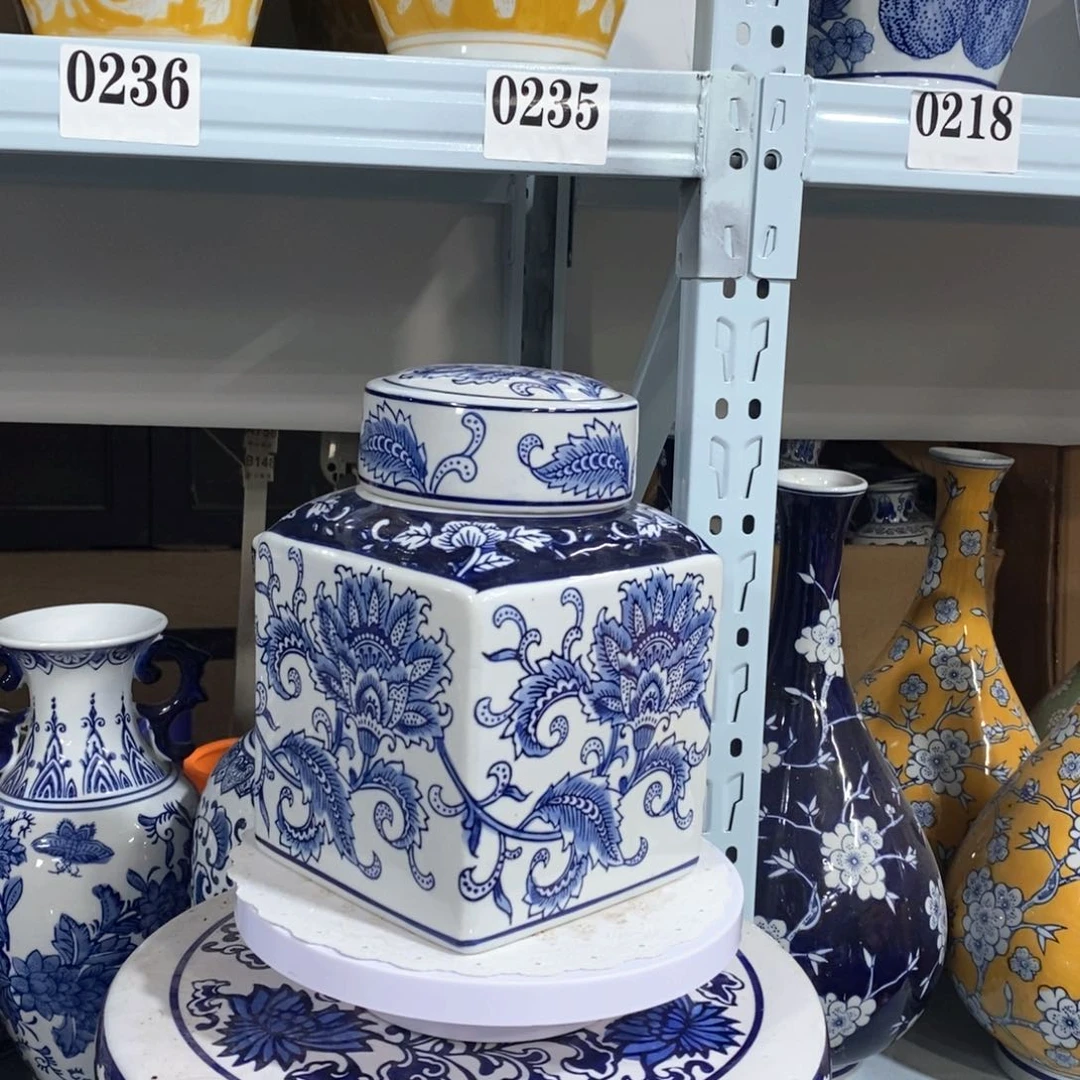 瓶茶叶罐花瓶你就花瓶