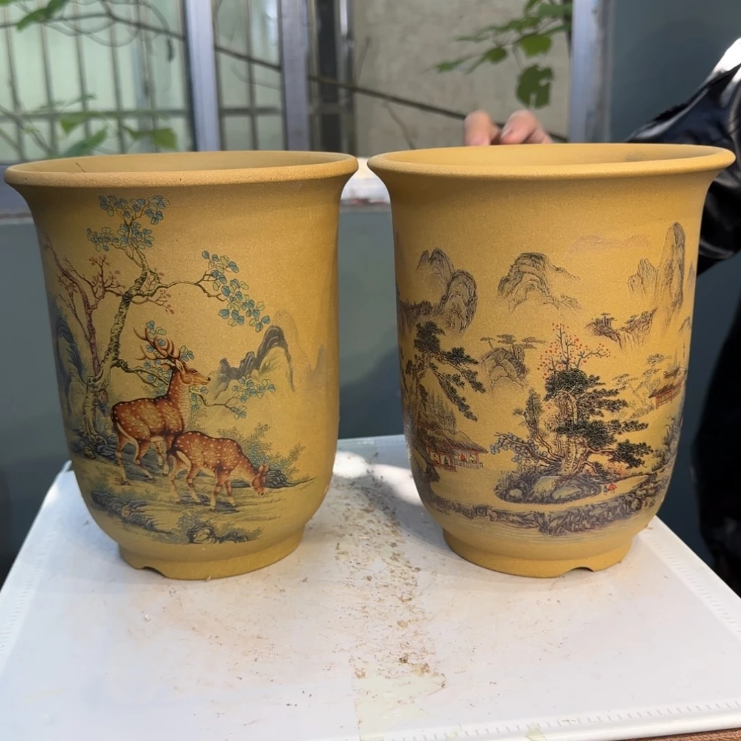 紫砂花盆紫砂口径18