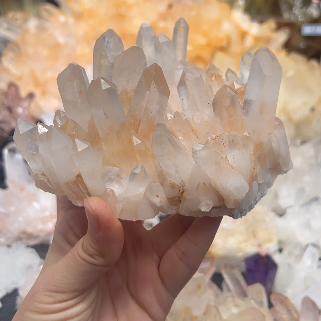 未镶嵌水晶珠宝半成品