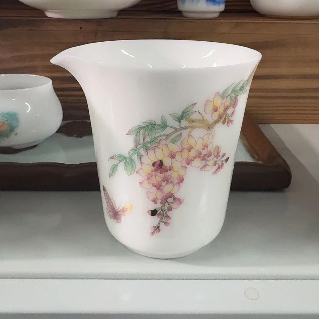 正品冰种公道杯一个