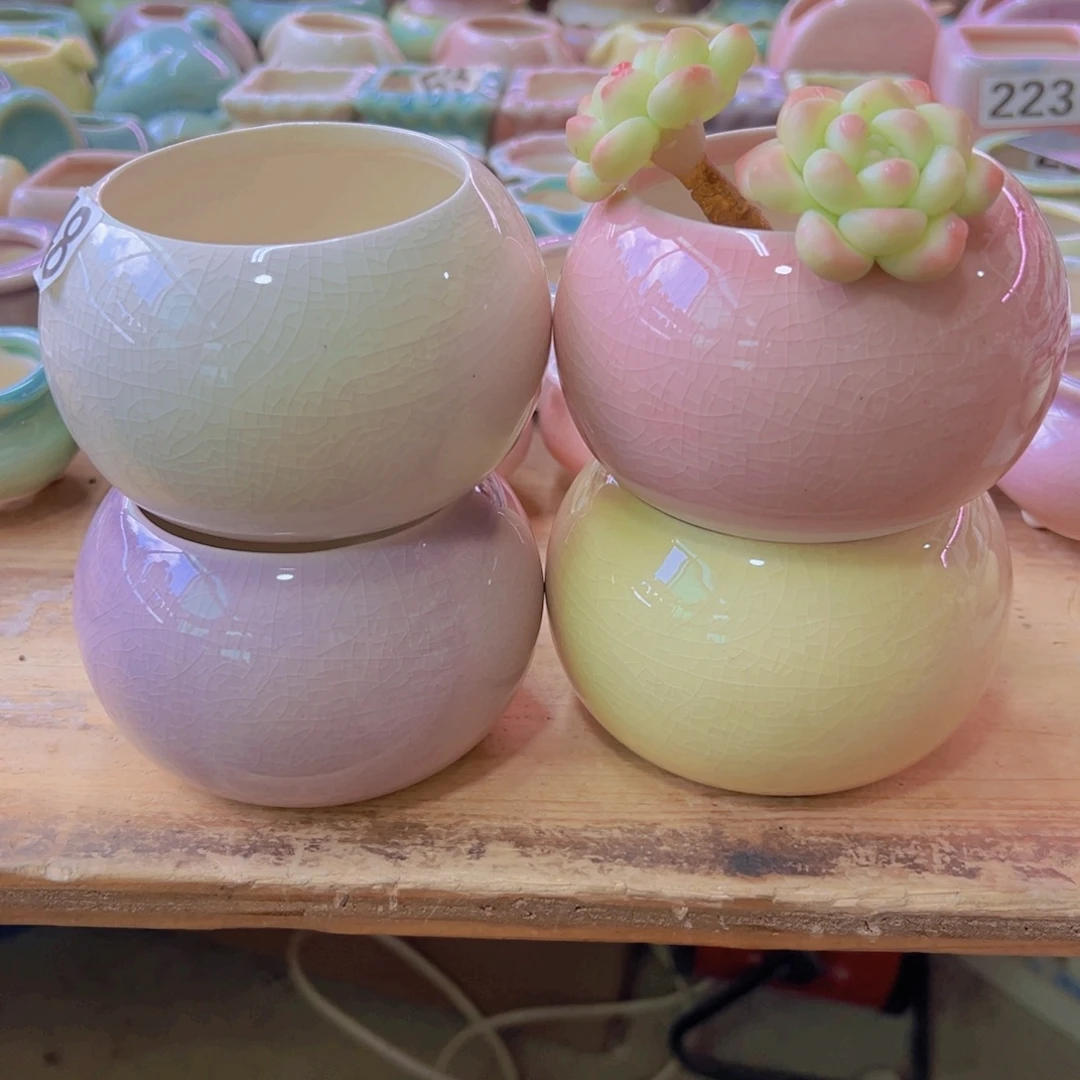 陶瓷花盆当场凑满12包邮