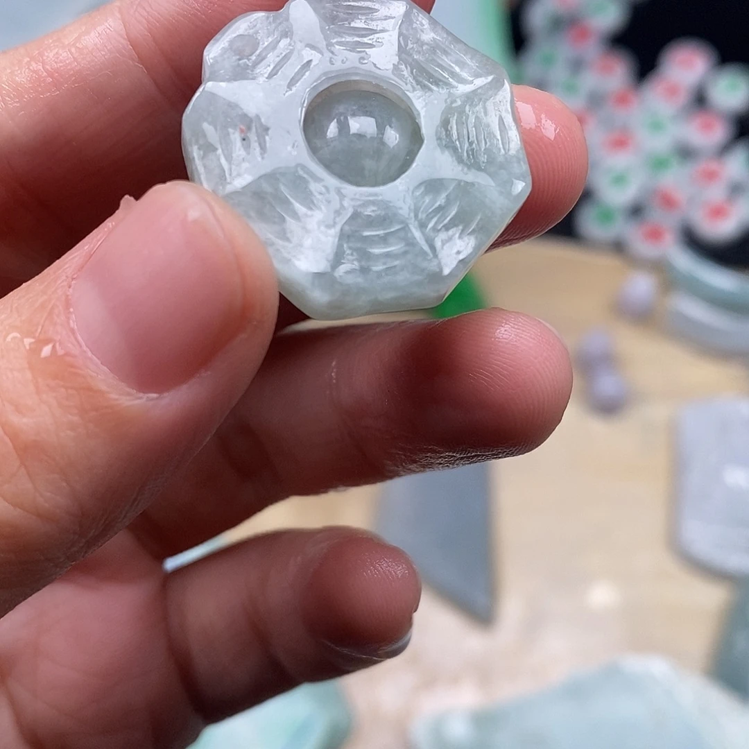 翡翠散珠缅甸翡翠A货