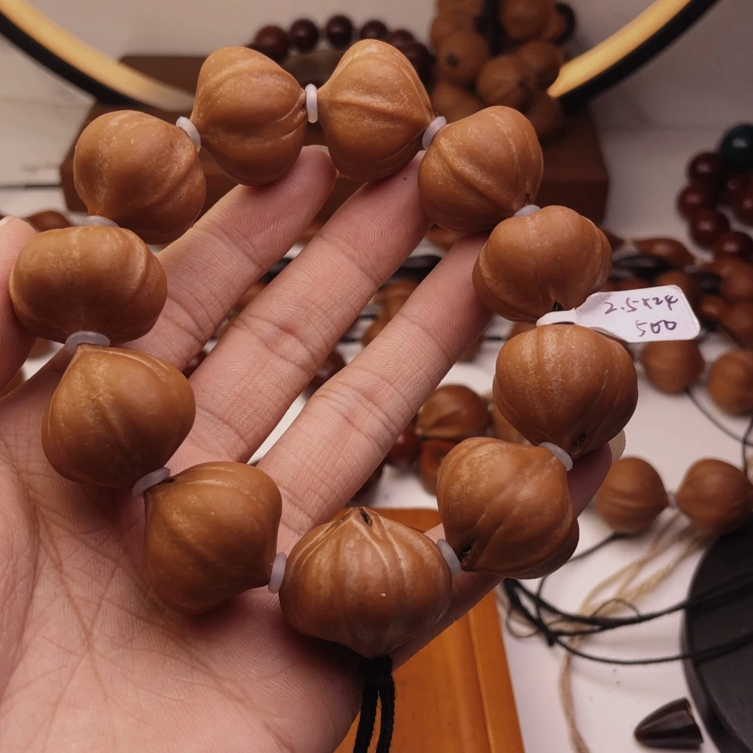 橄榄核手串/手链2.5*2.4尺寸百年老树铁核蒜头核精品