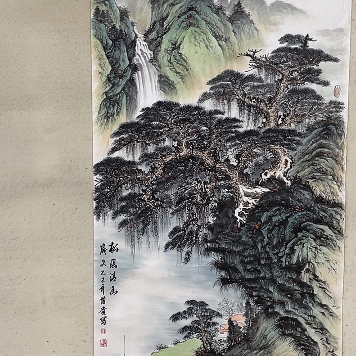 国画国画作品欣赏。国画
