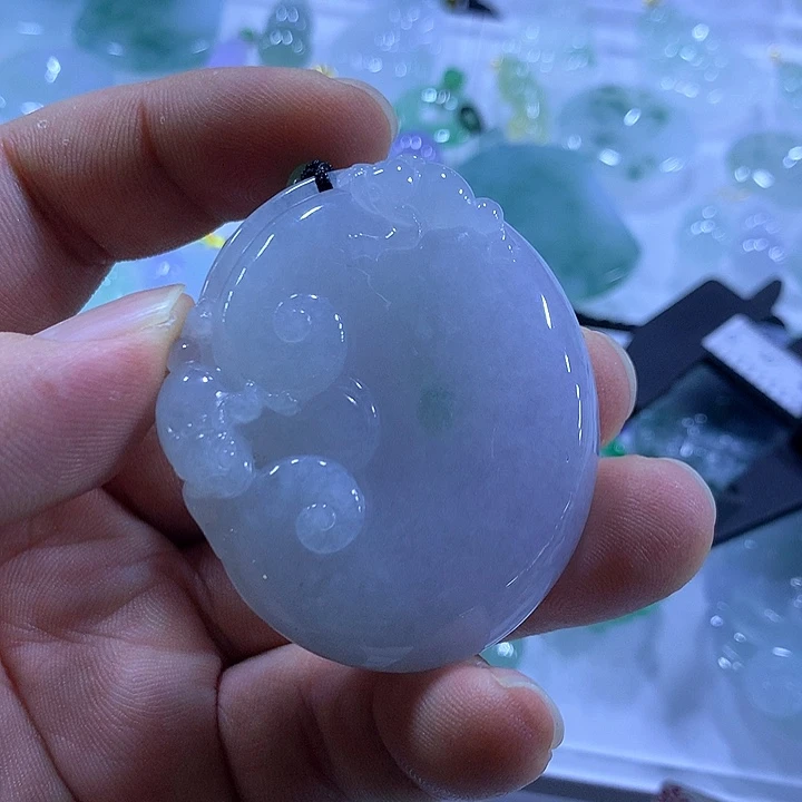 翡翠未镶嵌颈饰天然翡翠A货吊坠