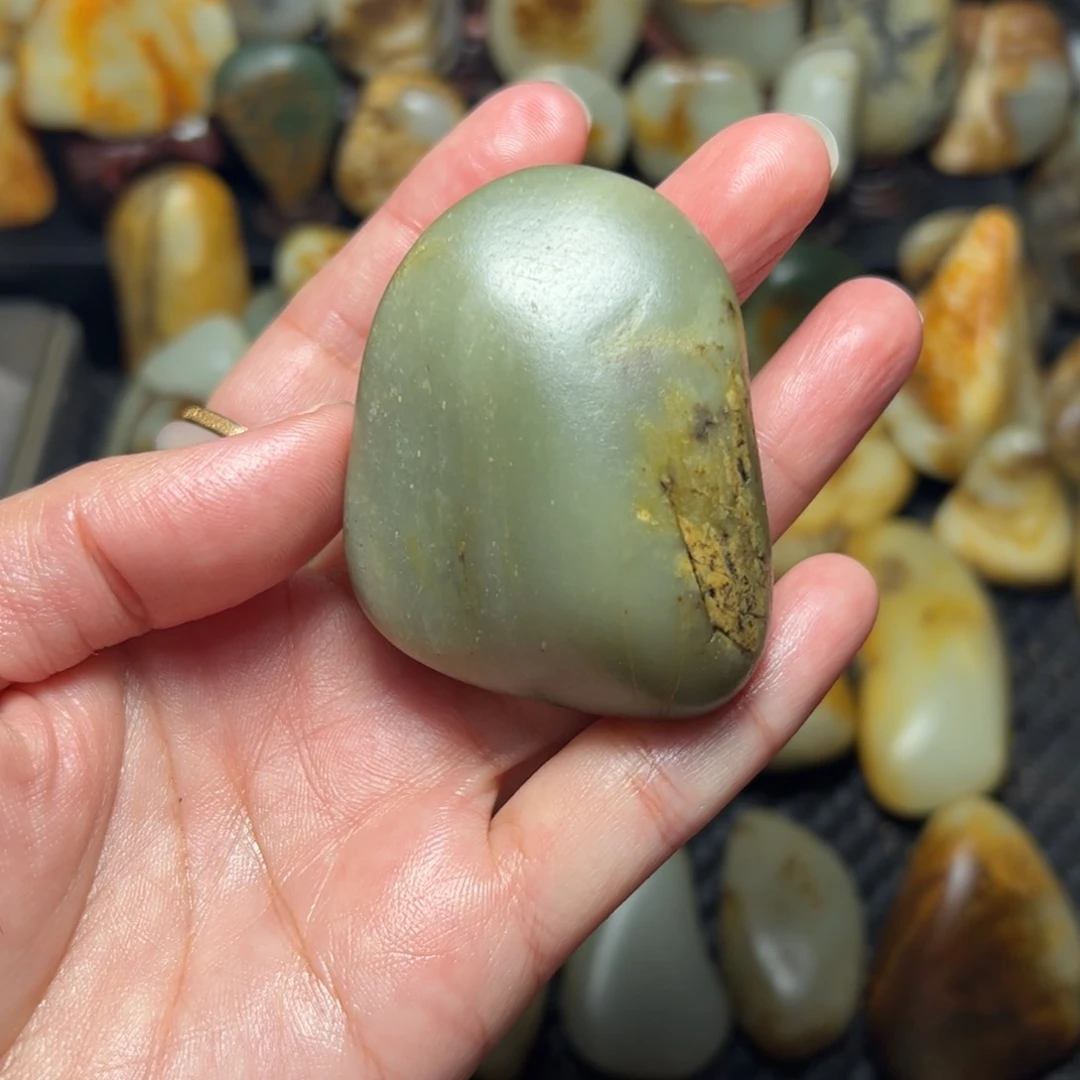 和田玉（青玉）40未镶嵌