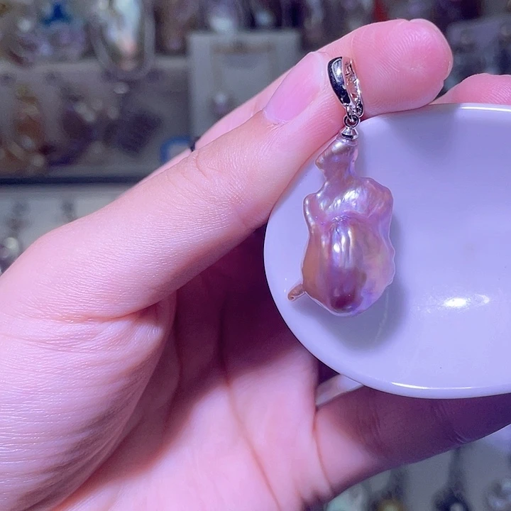淡水珍珠合金颈饰54