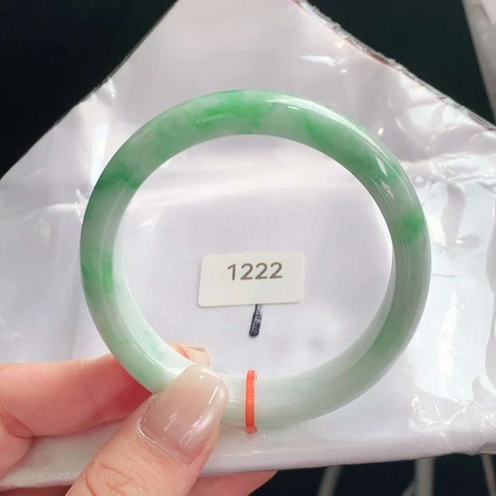 翡翠手镯未镶嵌安*天然缅甸翡翠手镯01