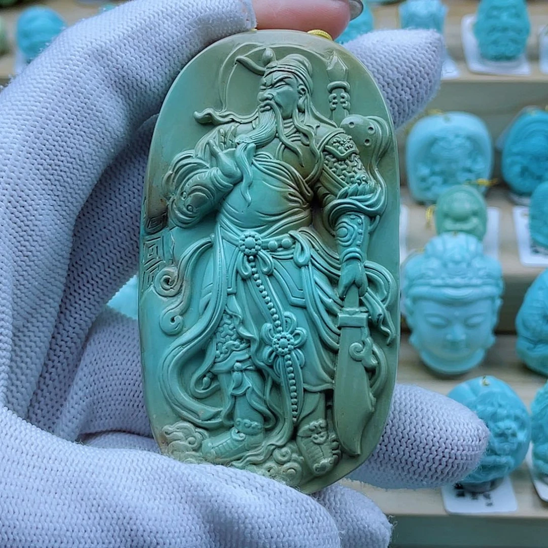 绿松石未镶嵌珠宝奇石