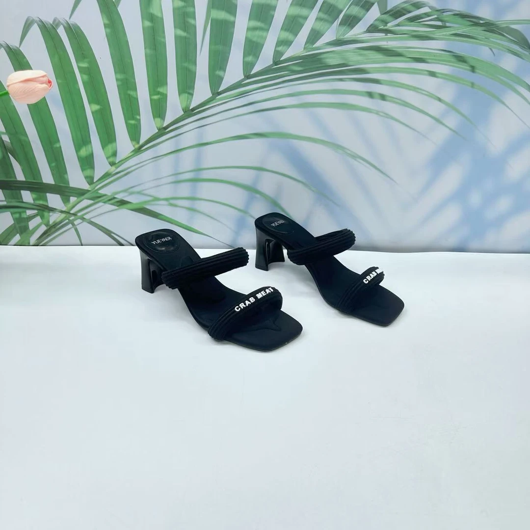 小强家女鞋 芽儿家新款百搭高凉鞋（Y662-43-1（WN34AYG23220-113）