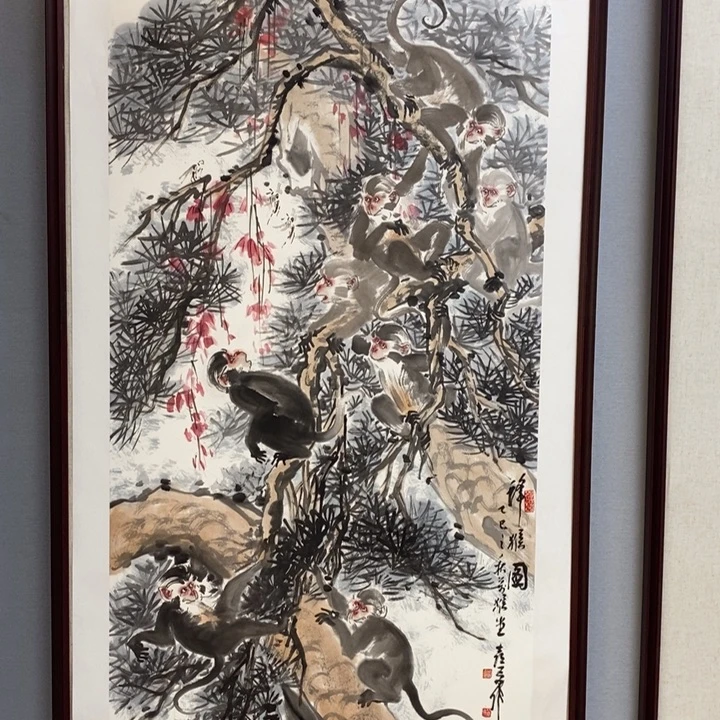 国画亲笔手绘原创