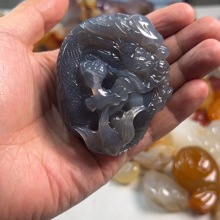 用***人玛瑙/玉髓吊坠(不含链)未镶嵌