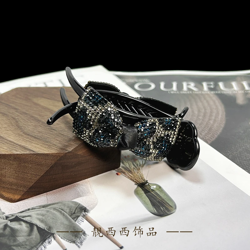 【LXX靓西西】257 丸子夹8厘米轻奢满钻气质丸子夹