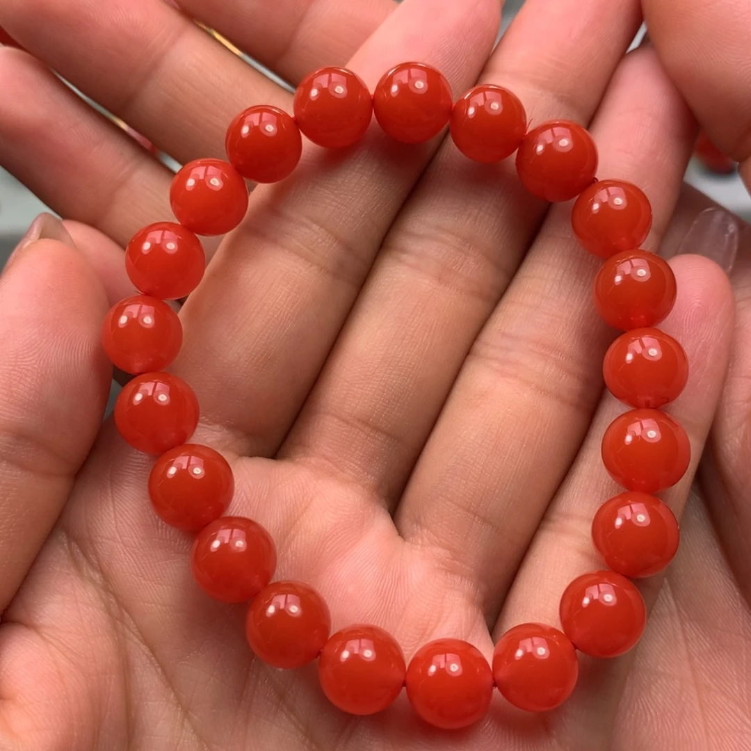 未镶嵌手串南红玛瑙