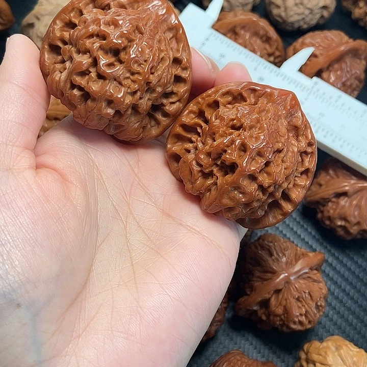 木质类48官帽。核桃。