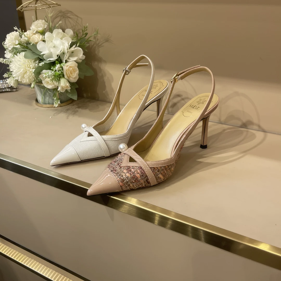 DITU/米蒂图高跟鞋女2025年新款百搭气质时尚小众细跟女鞋