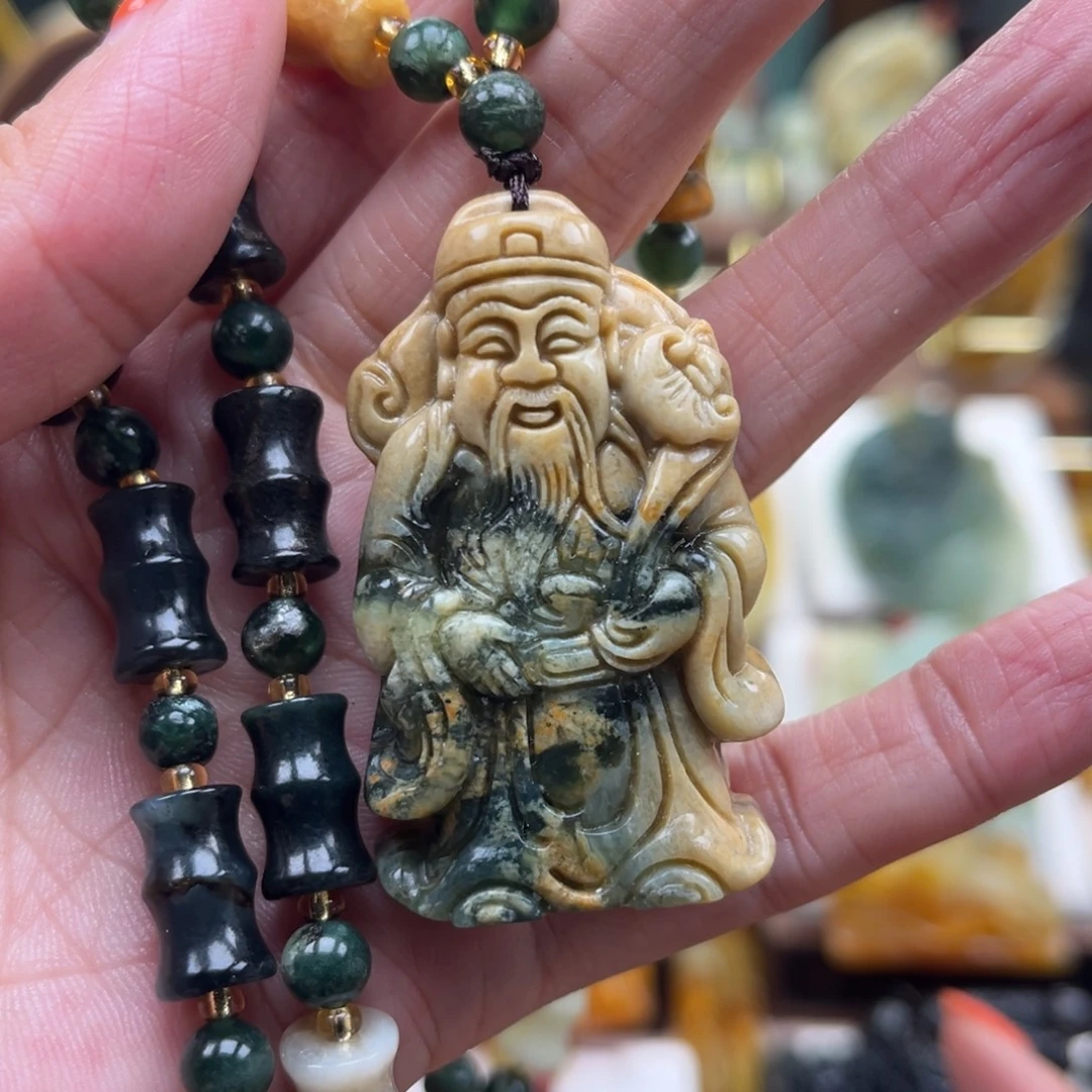 未镶嵌岫玉挂件挂件