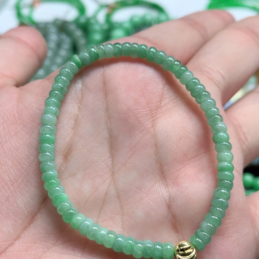 未镶嵌手链翡翠翡翠