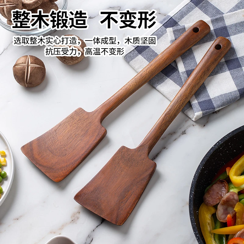 泰国相思木锅铲不粘锅专用炒菜木铲子家用厨房耐高温实木中式锅铲
