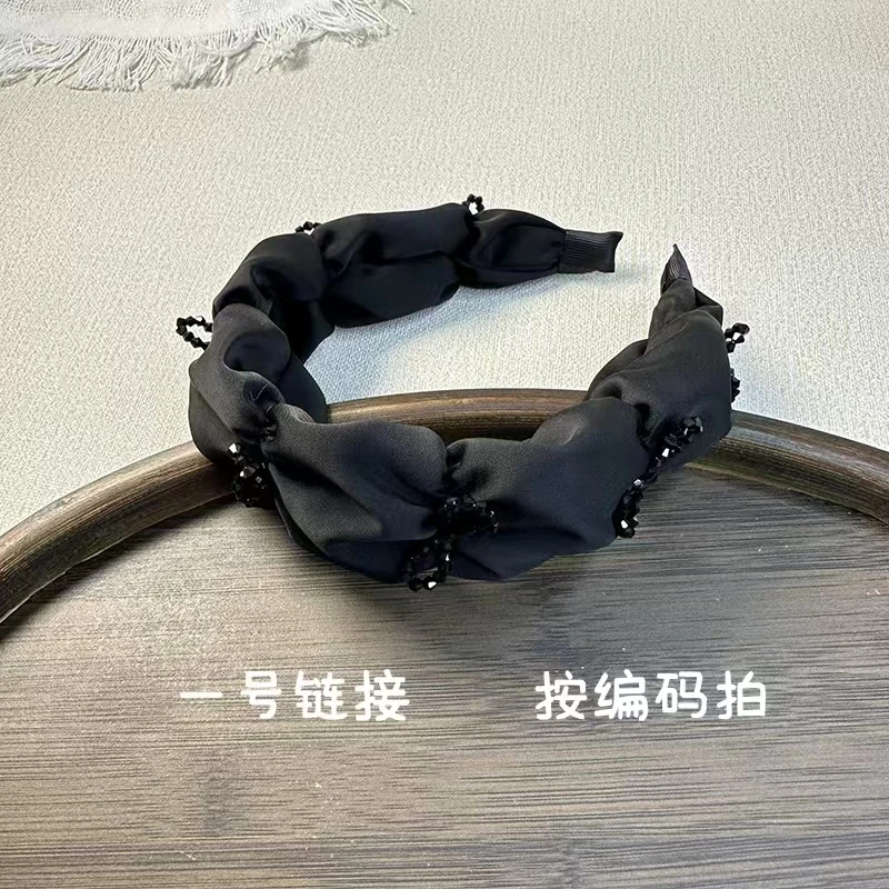 【伍陆柒发饰】原单设计编码U411编码现货发饰发圈手工气质时尚头饰