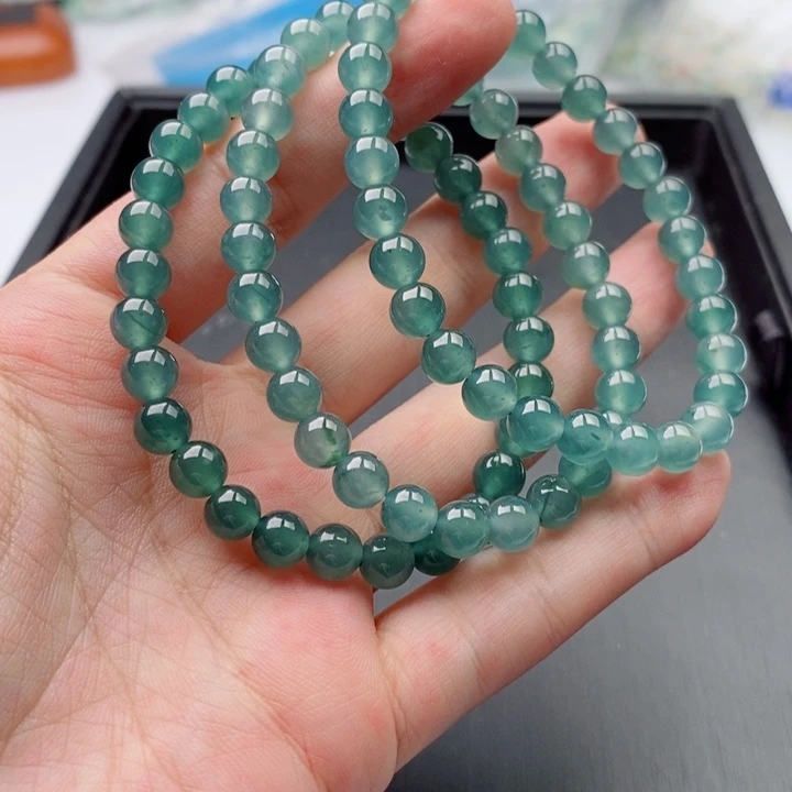 翡翠未镶嵌手链手串