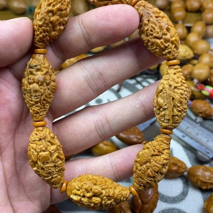 橄榄核手串/手链橄榄核雕工艺手串