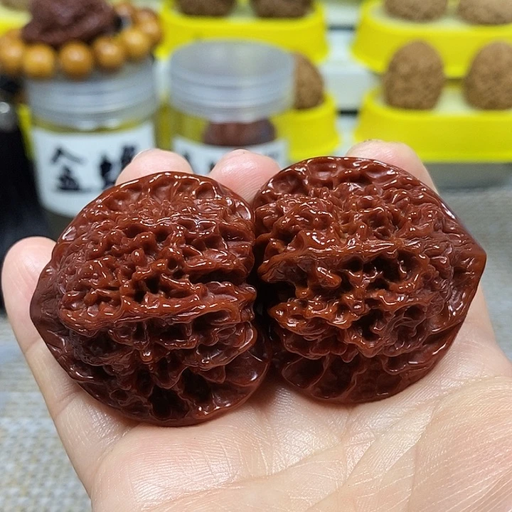 文玩核桃把件满天星