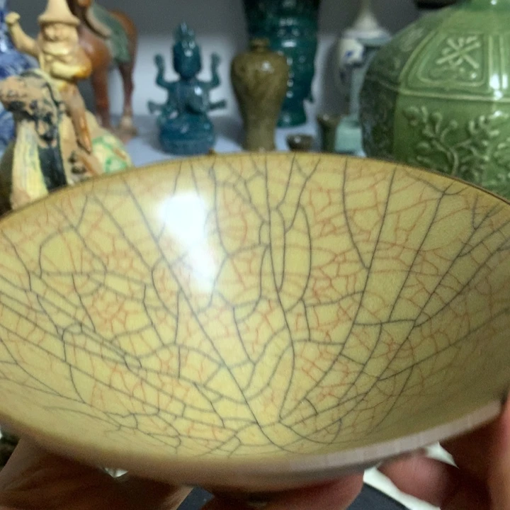 摆件摆件哥窑瓷器