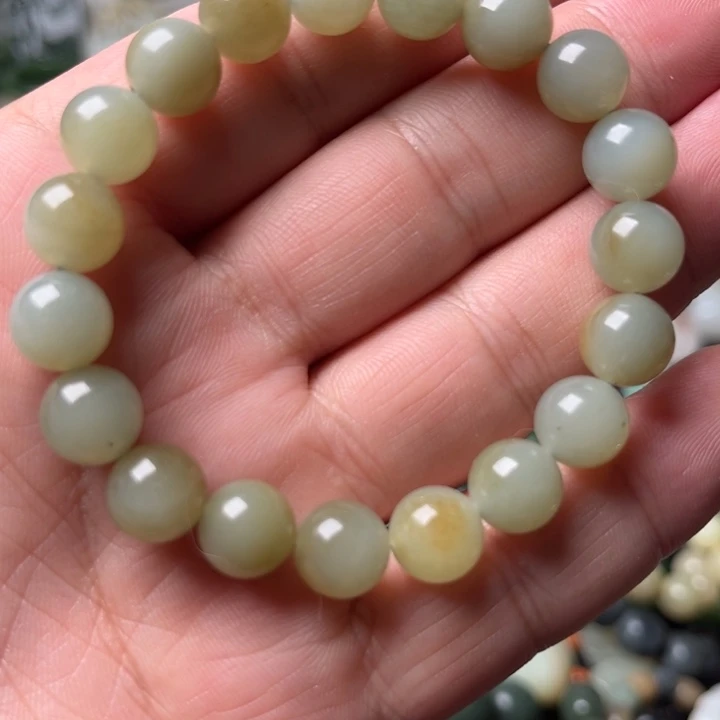 和田玉（青白玉）未镶嵌项链