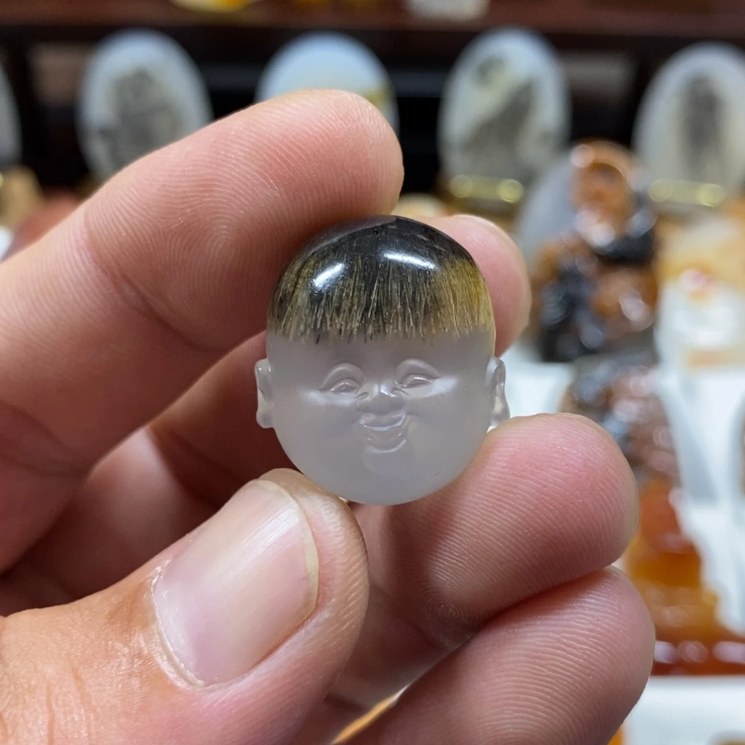 隋***弋未镶嵌颈饰玛瑙/玉髓