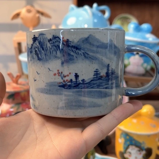 炉景德镇釉下手绘陶瓷