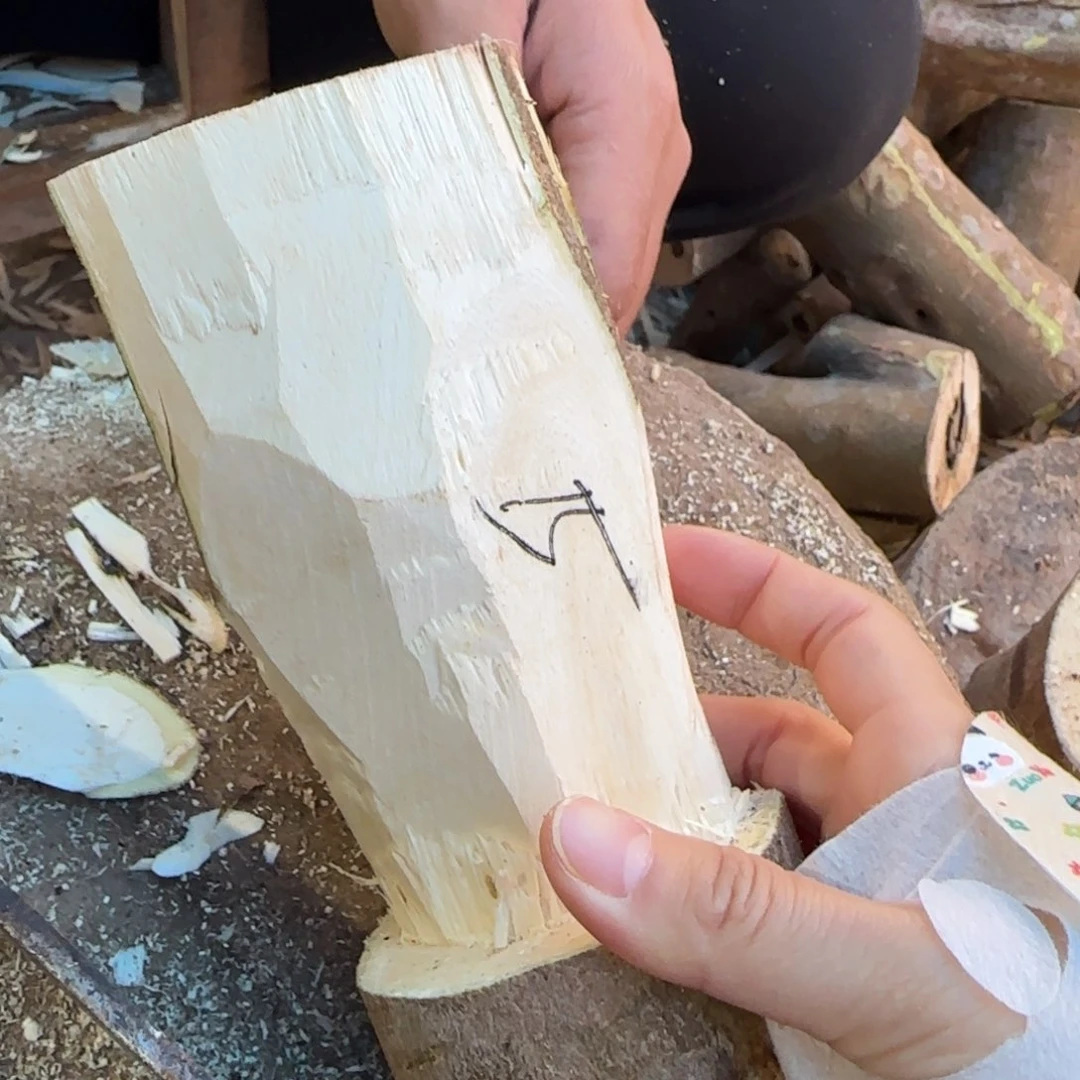 树脂制品15号奇楠原木虫漏一个