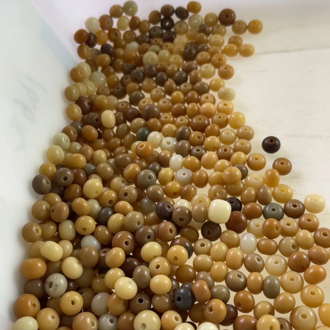 吊坠白玉菩提瑕疵7-6风化苹果400