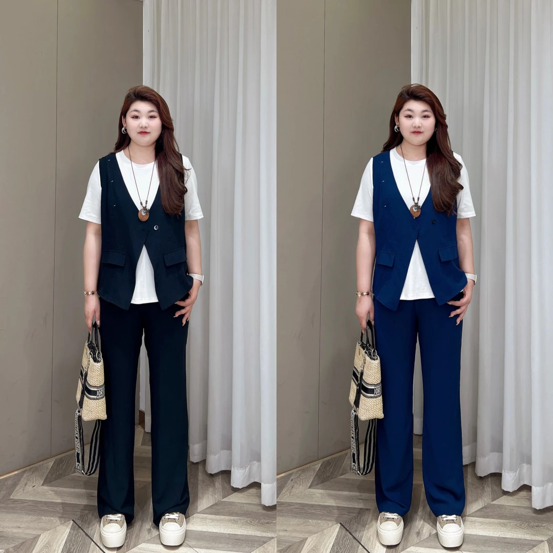 【上新】PMM81805+81804+81806夏季新款简约时尚清凉感显瘦休闲套装