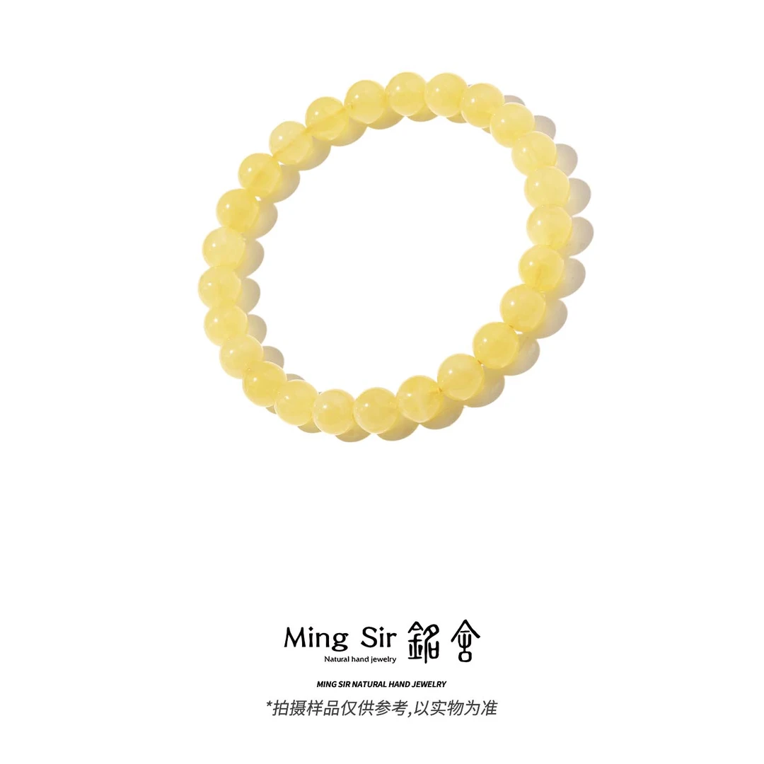 【铭舍 圆满·纯·满蜜】精工圆珠6-10mm天然俄料蜜蜡圆珠浓蜡手串