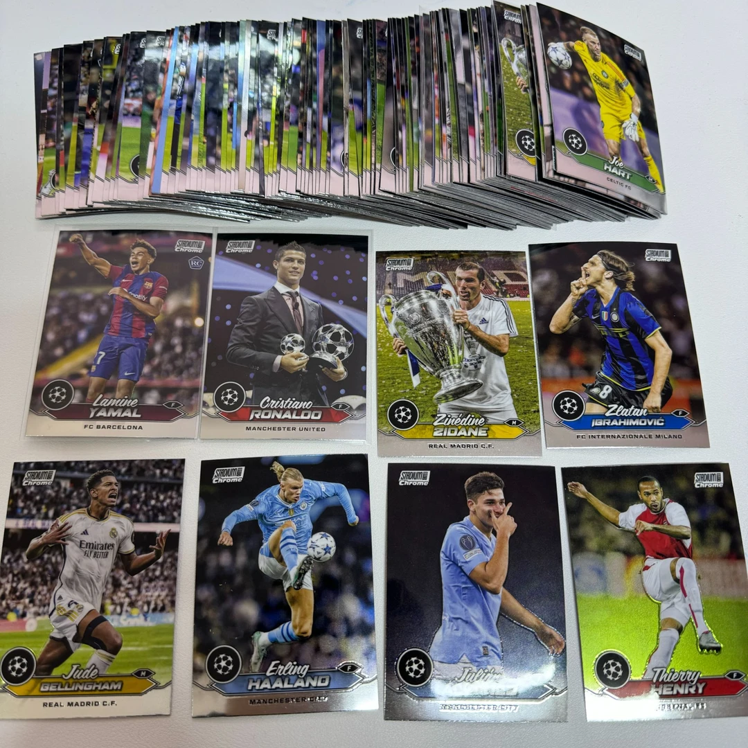 正版球星卡【2024竞技场全套1~100张】亚马尔 碰杯罗 等好人