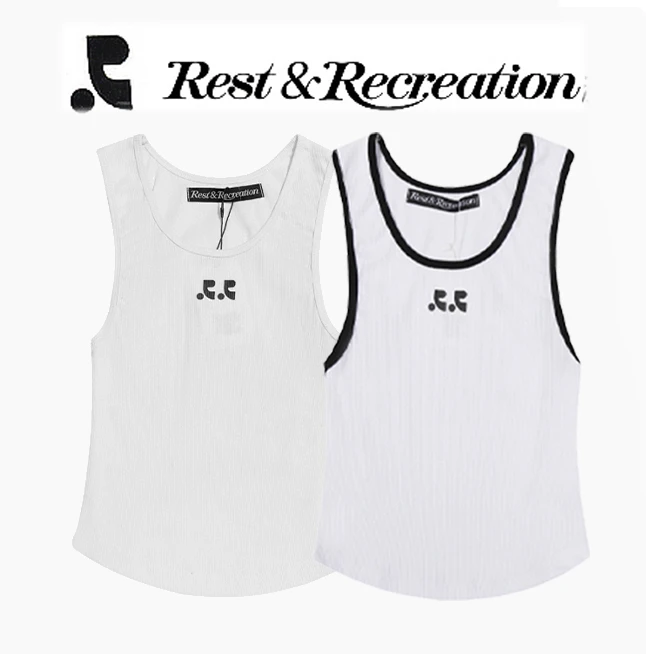 韩国restandrecreation吊带JENNIE同款背心女修身辣妹外穿RR上衣