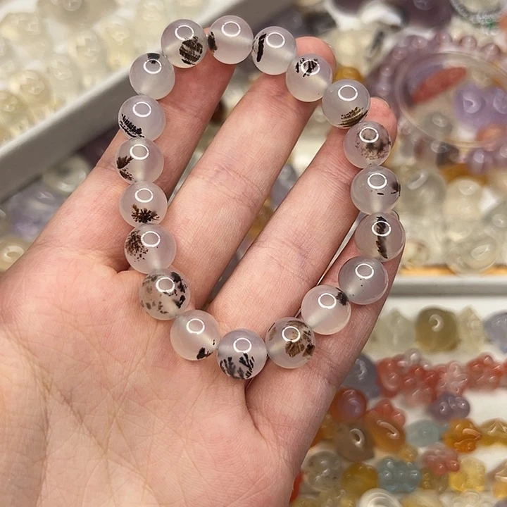 玛瑙/玉髓合金颈饰